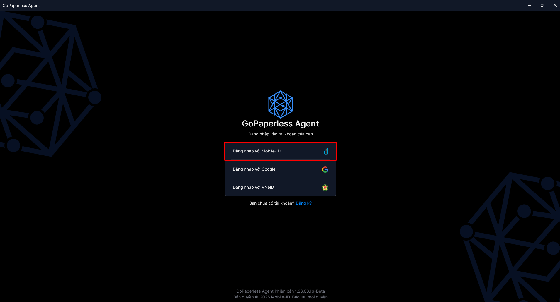 loginMobileId